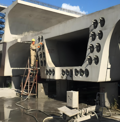 北湖压浆料施工流程及注意事项